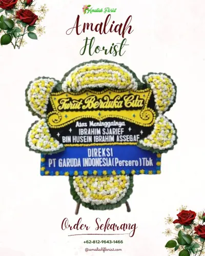 Papan Bunga Duka di Gulurejo